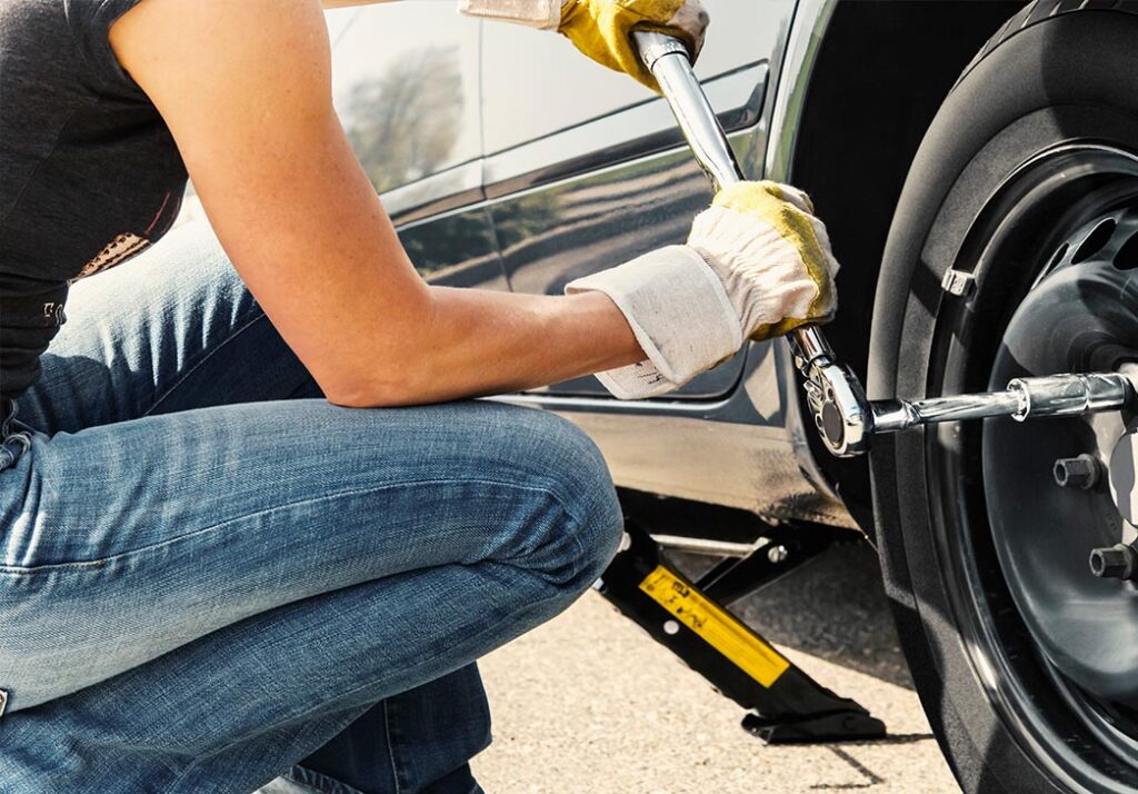 Flat Tire Change